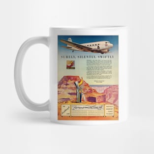 The Lindbergh Line USA Vintage Poster 1935 Mug